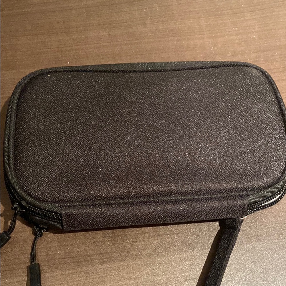 Black Travel Pouch for electronic cords